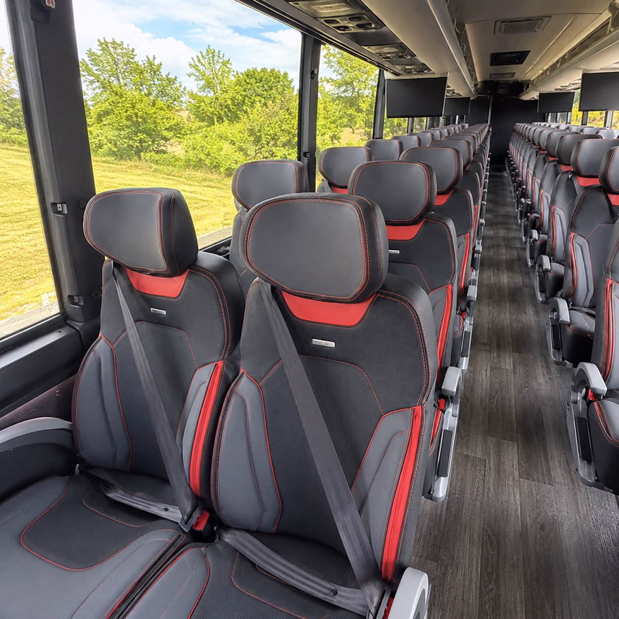 fontana airport transportation onboard seating