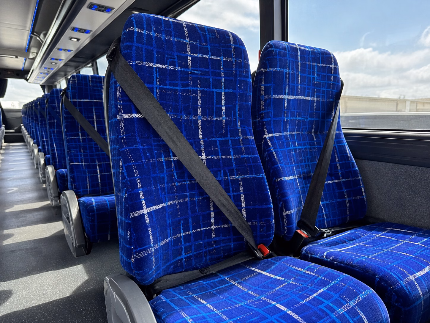 fontana bus rental service area