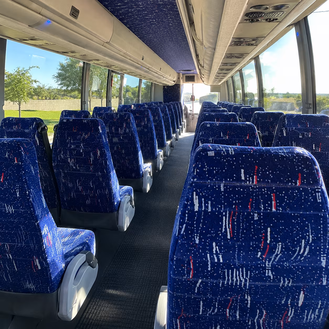 fontana charter bus interior gallery