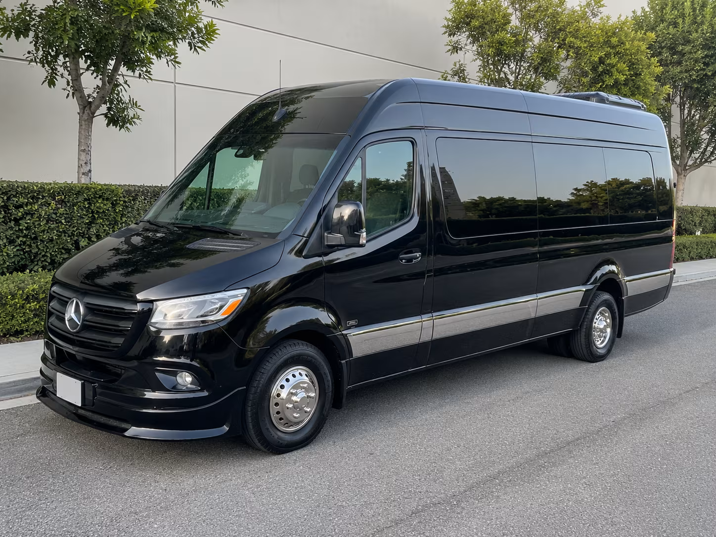 fontana corporate event transportation onboard seating
