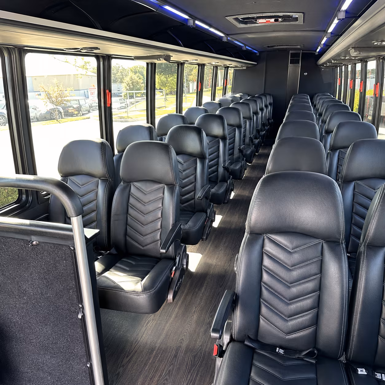 fontana private event transportation onboard seating