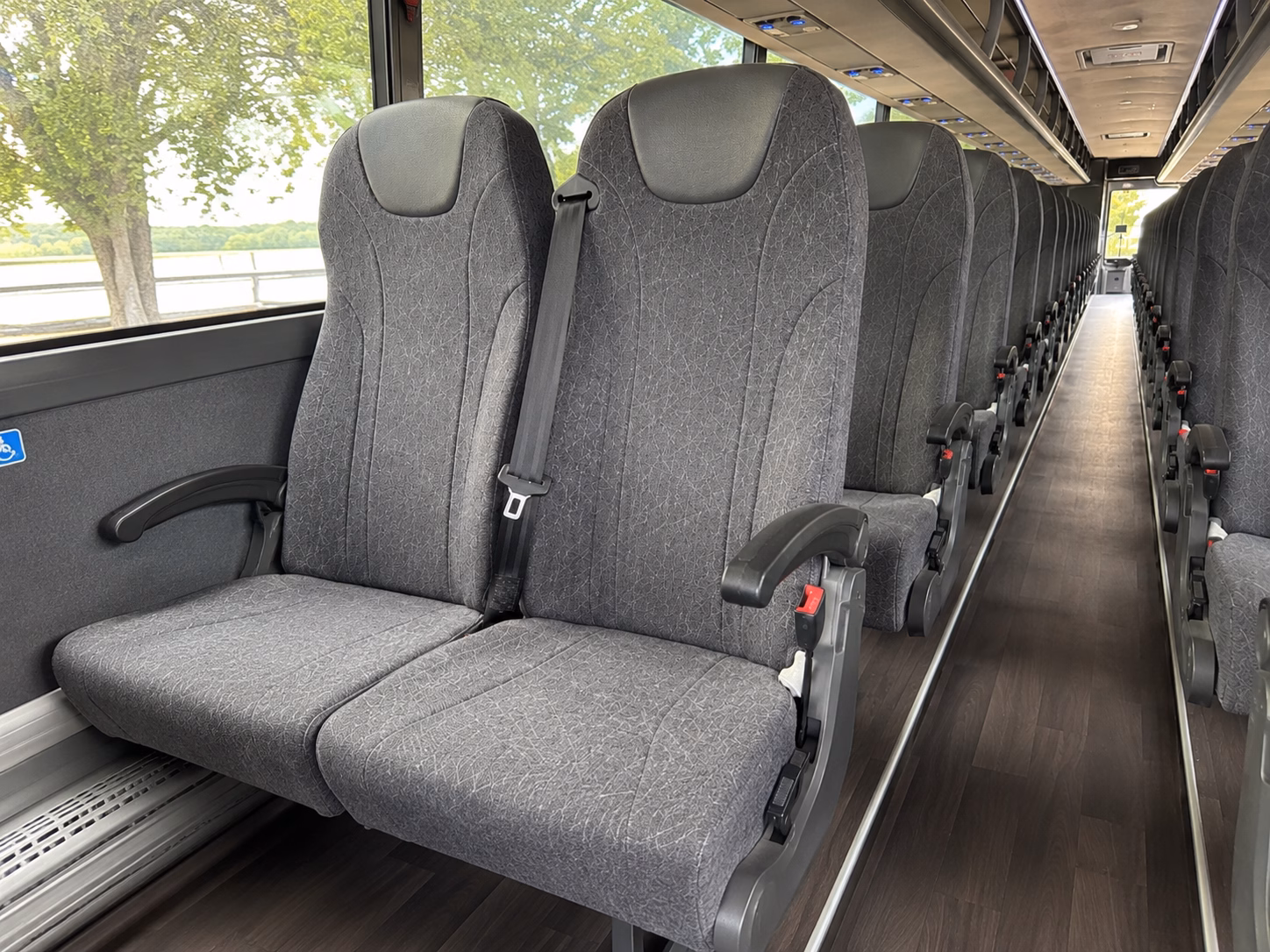 fontana religious group transportation onboard seating